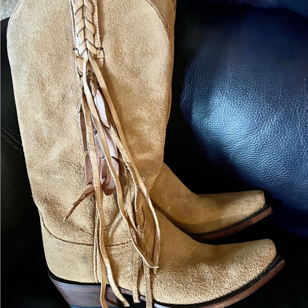Lucchese cowboy boots!